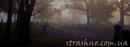 Фотография на кладбище