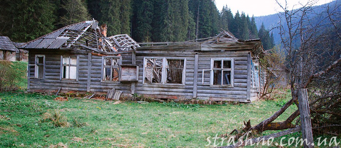 заброшенный дом