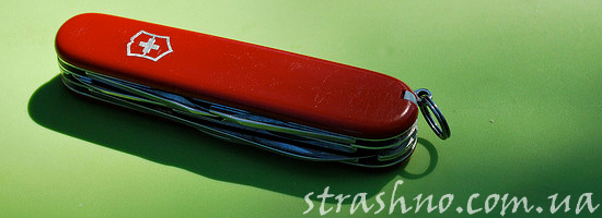 Курьезная страшилка про капли на ноже