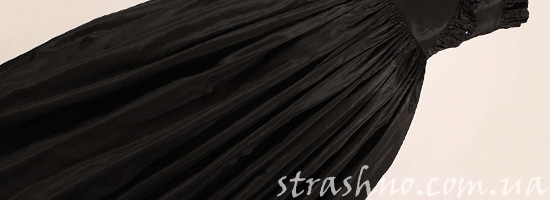 Мрачное черное платье Мрачное черное платье