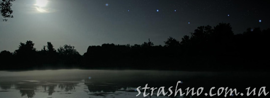 Страшное лесное озеро