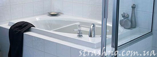 Счетчики в ванной на воду