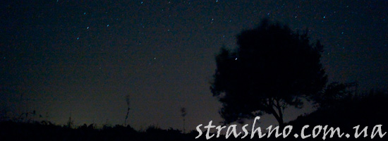 Мистика ночью в поле