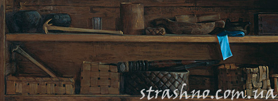 Полки в старом доме