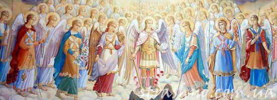 ангелы в небе