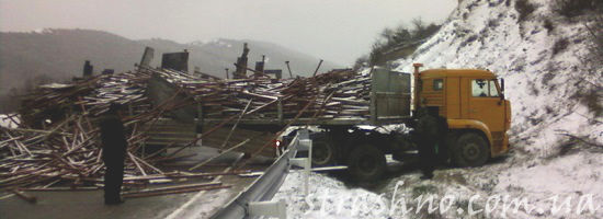 авария трубовоза