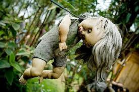 мистические куклы белые волосы