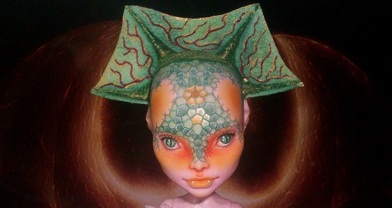 Ящерка monster high