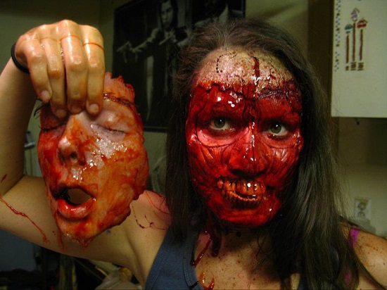 макияж на Хэллоуин