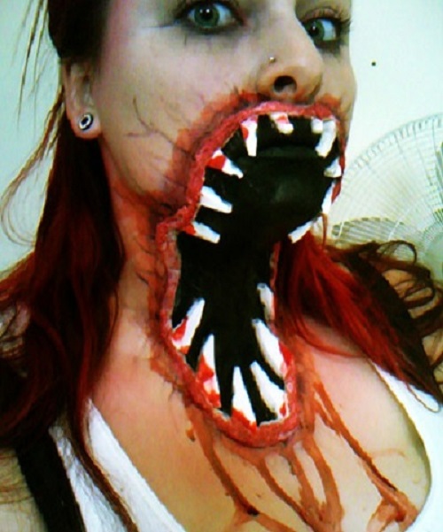 макияж на Хэллоуин