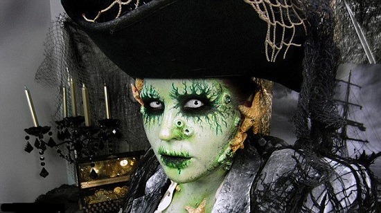 макияж на Хэллоуин