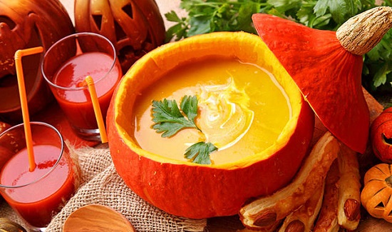 еда на Хэллоуин