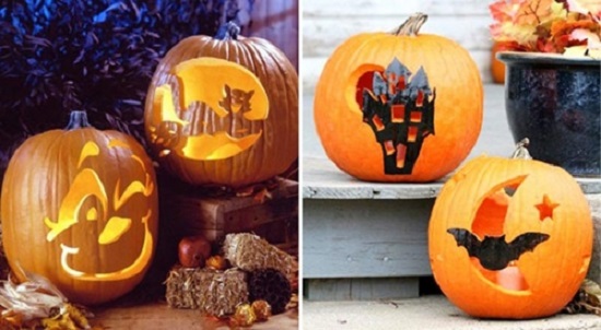 тыква на Хэллоуин