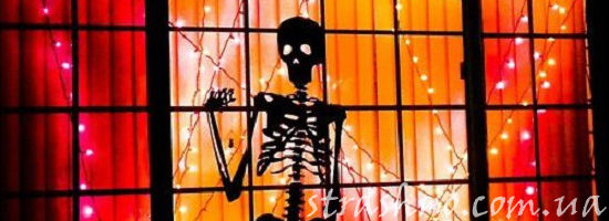 Украшения дома на Хэллоуин