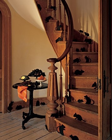 украшение дома на Халлоуин