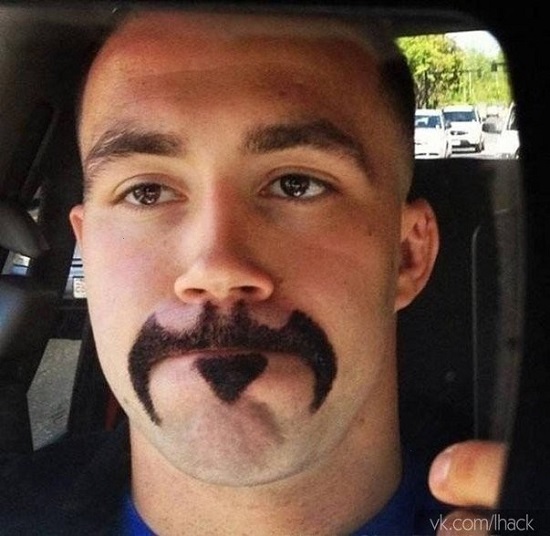 усы бэтмена