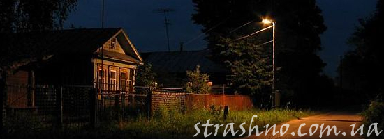 дача ночью