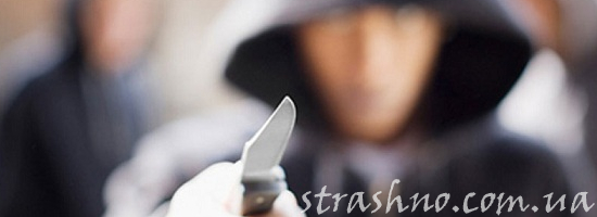 мистика преступник с ножом