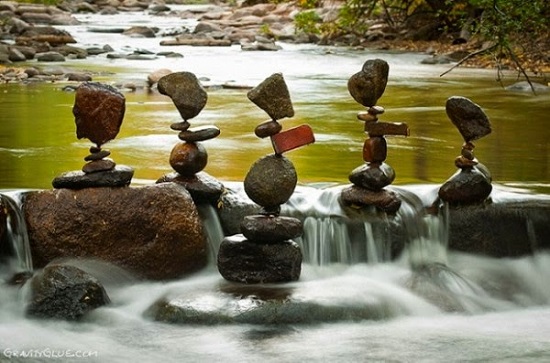 балансирующие камни