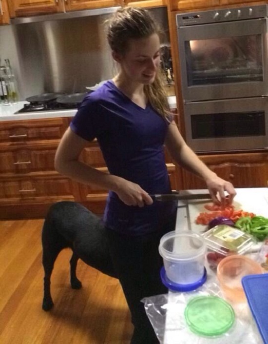 иллюзия девушка-собака