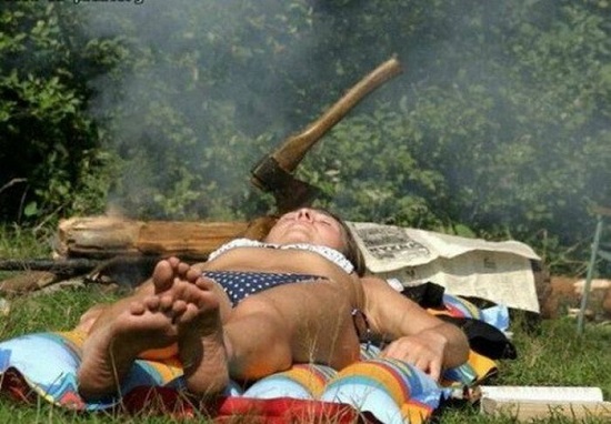 иллюзия топор в голове