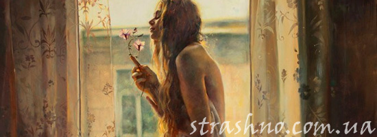 Женщина на картине