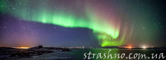 Полярное северное сияние