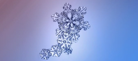 пояс из снежинок