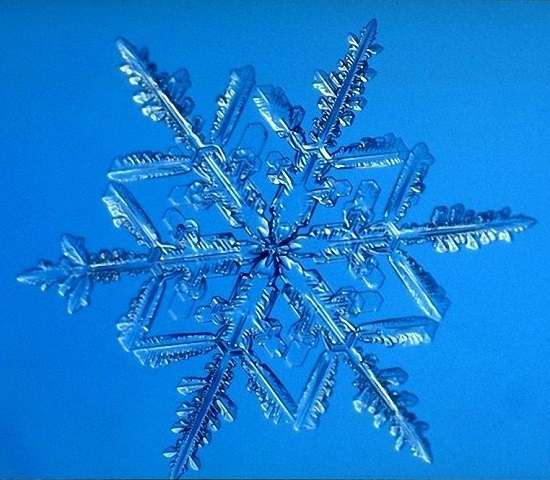 интересная снежинка