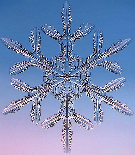 интересная снежинка