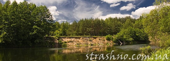 берег пруда