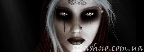 беловолосая девушка