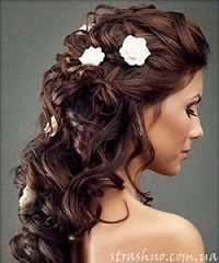 каштановые локоны