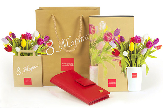 Стильные подарочные пакеты