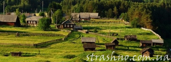 деревня летом