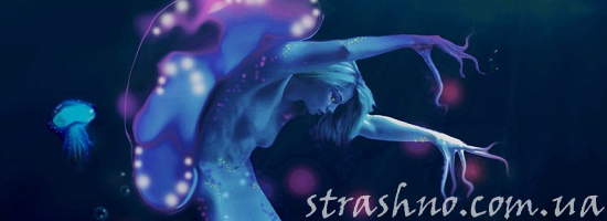 девушка медуза