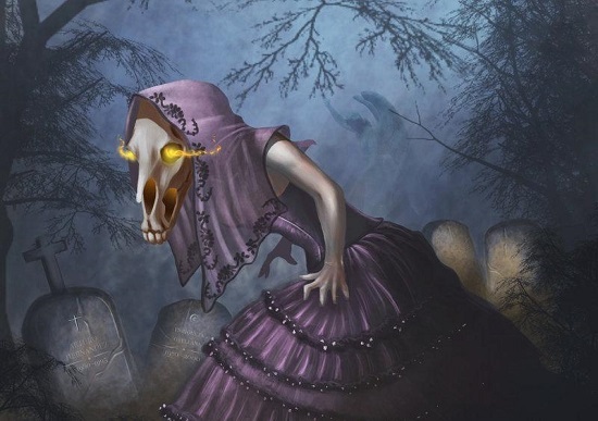 дух с лошадиной головой сигуанаба