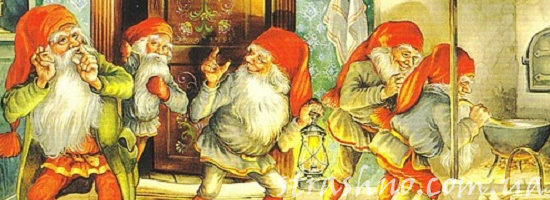 гномики в красном