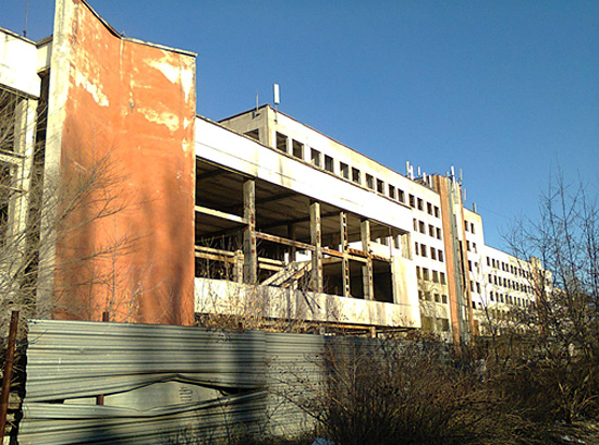 Заброшенные заводские цеха