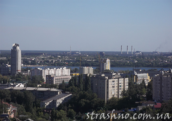 Панорама Липецка с крыши рембазы