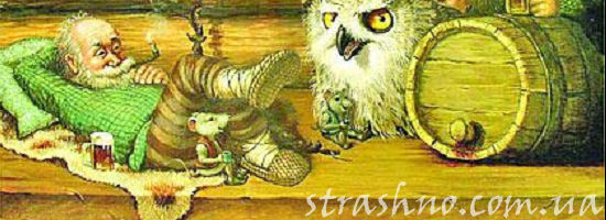 домовой лежит на полке