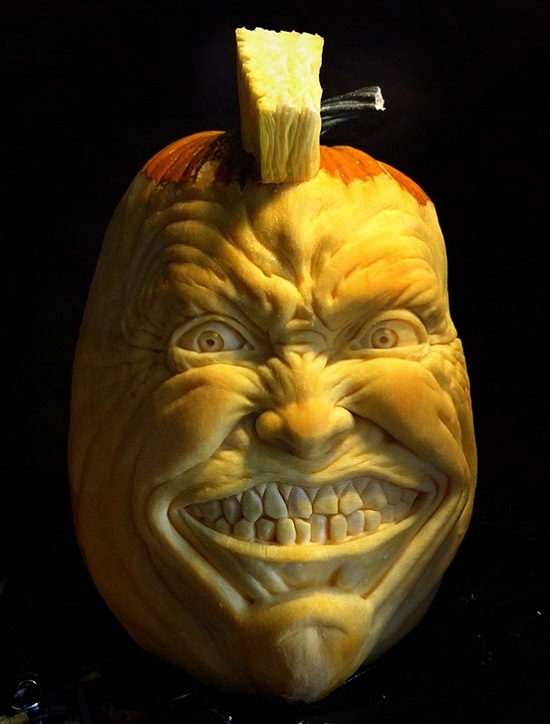 фигура из тыквы Halloween