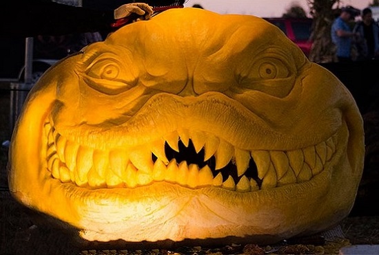 тыква на Halloween