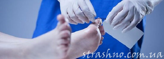 бирка на ногу в морге