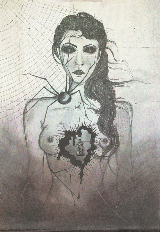 Мой страшный рисунок