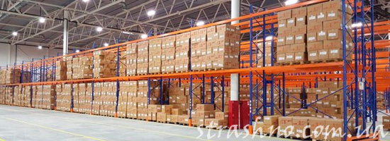 стеллажи на складе