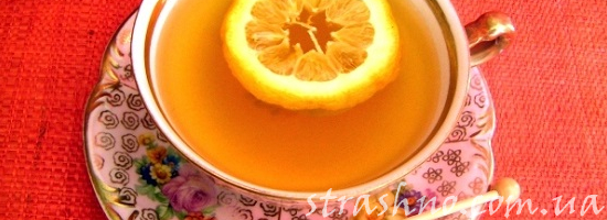 чай с лимоном
