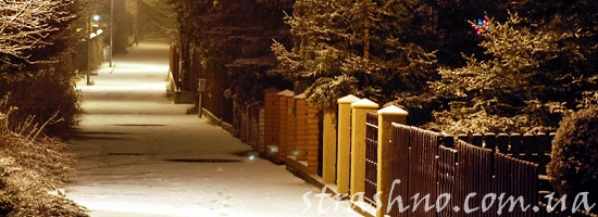 дача вечер забор