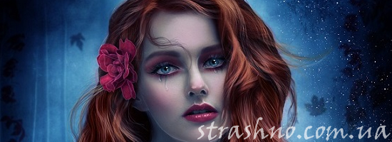 рыжая девушка осень