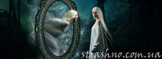 волшебное зеркало лес